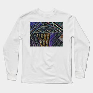 Triangle Pattern Long Sleeve T-Shirt